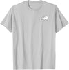 P&L Originals Zuni Bear pocket-style tee shirt emblem T-Shirt - Silver Grey