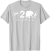 Right To Bear Arms Pro Gun & Patriotic Military Right To Bear Arms Pro Gun Funny Patriotic Military Women Men T-Shirt - Silver Grey