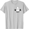 Dead Lift Ghost Halloween Gym Apparel Dead Lift Ghost Halloween, Funny Ghost Gym Fitness Workout T-Shirt - Silver Grey