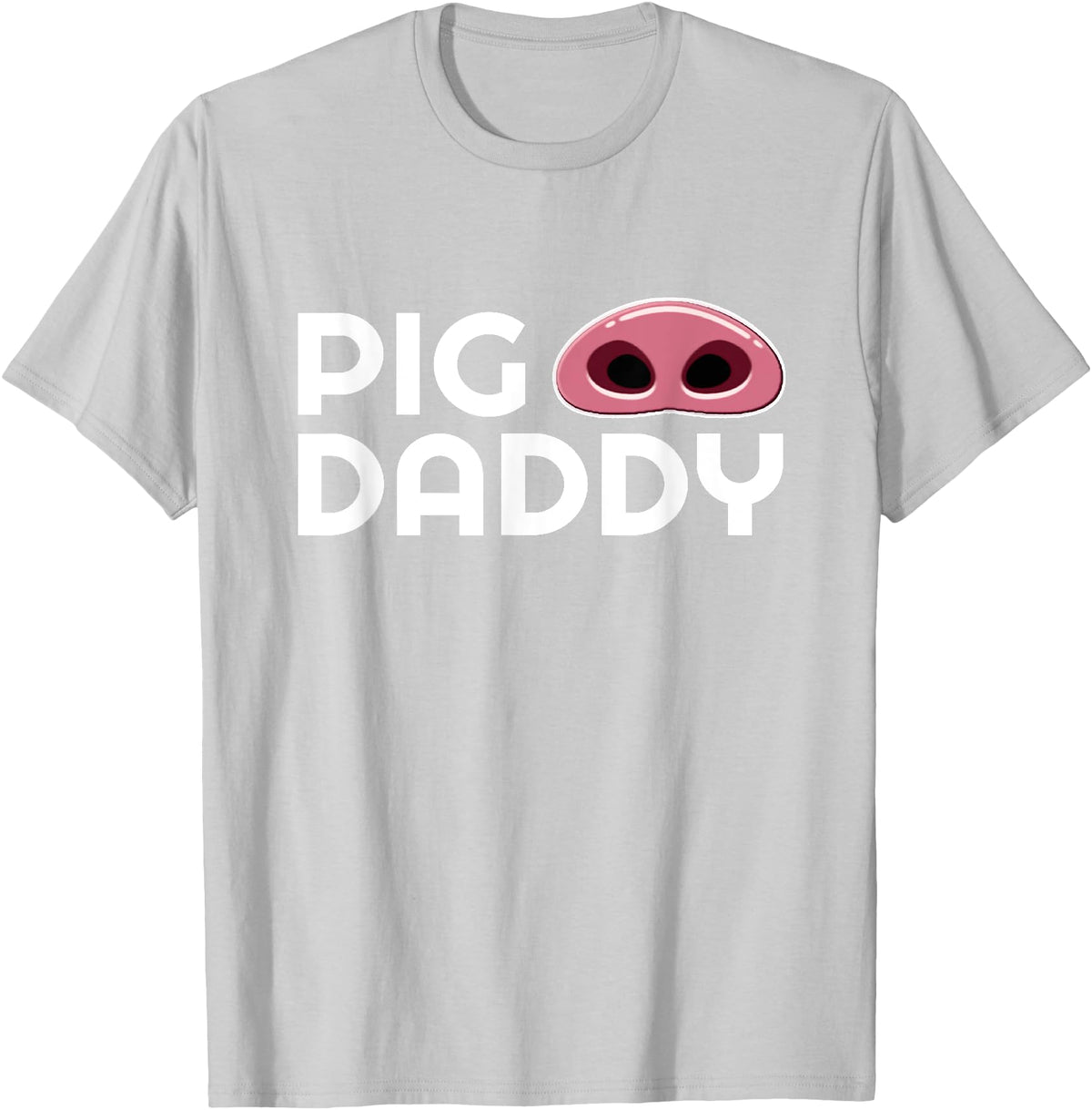 Gay Slang Terms Types Quotes Shirts Pig Daddy Kink, Gay Hookup Slang, PigPlay Fetish Gift T-Shirt - Silver Grey