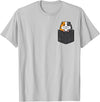 Guinea Pig Shirts For Men Women Kids Gift Guinea Pig Pocket Funny Cavy Rodent Animal Men Women Kids T-Shirt - Silver Grey
