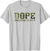 Unapologetically Dope Shirt Unapologetically Dope Camouflage T-Shirt - Silver Grey