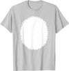 Animal Fur Costume Dress Up Shirts Panda Belly Skunk White Polar Bear Halloween Costume Shirt T-Shirt - Silver Grey