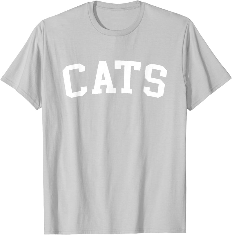 Cats - Style Cats T-Shirt - Silver Grey