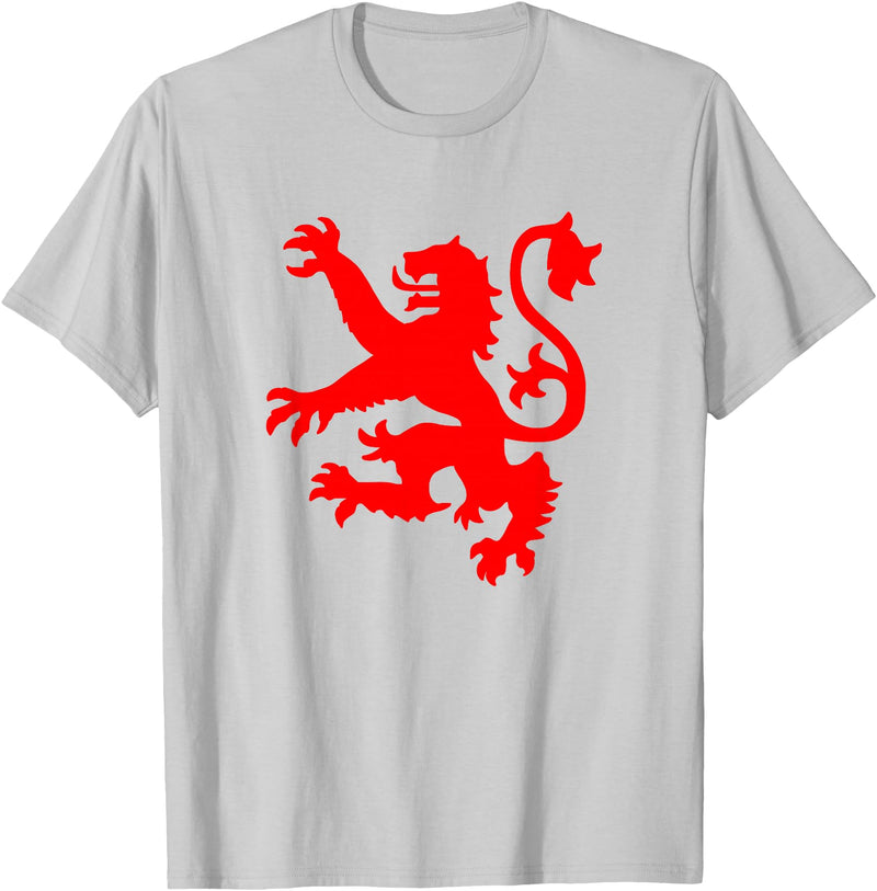 sweetsixty Scottish Lion T-Shirt T-Shirt - Silver Grey