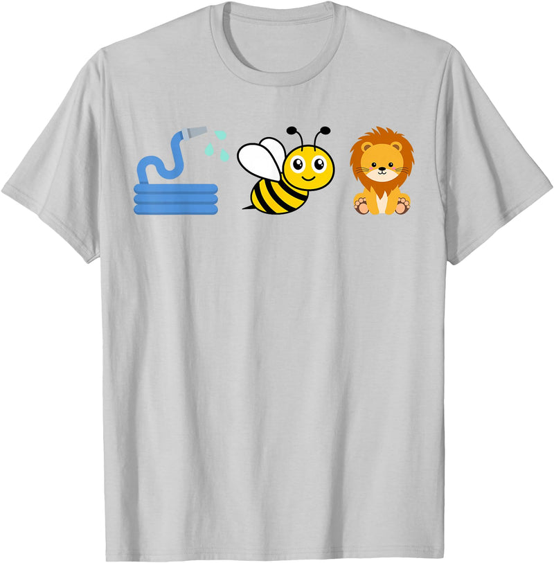 Hose Bee Lion Meme Gifts Hose Bee Lion T-Shirt - Silver Grey