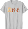 Family Birthday Bear Gifts One of The Birthday Boy Bear 1st Birthday Party Boy T-Shirt - Silver Grey