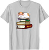Kids Wheek Cavy Mom Gift T Shirts & Hoodies Cute Reading Books Merch Girls & Boys Guinea Pig Lover T-Shirt - Silver Grey