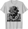 Gambling Gift Casino Gambler Stuff & Accessories Lucky Buffalo Casino Slot Machine BUFFALOOOOO Gambling T-Shirt, Small, Grey