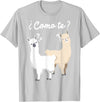Spanish design | Llama gift | Funny Spanish design Funny Spanish gift, Como Te Llama, Llama design T-Shirt - Silver Grey