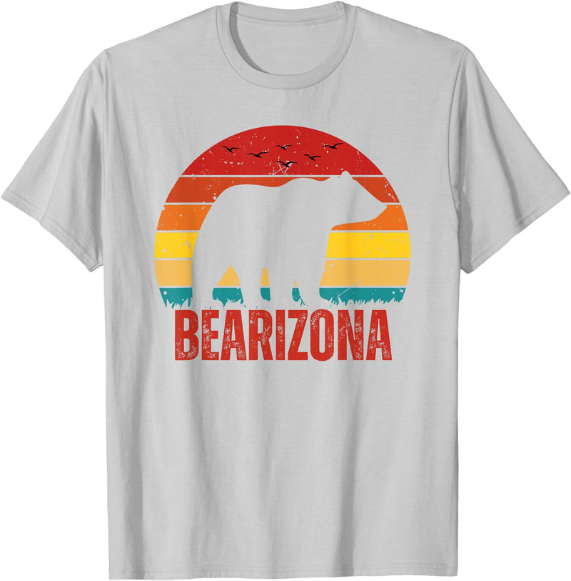 Bearizona Wildlife Park Williams Arizona Bearizona Wildlife Park T-Shirt - Silver Grey