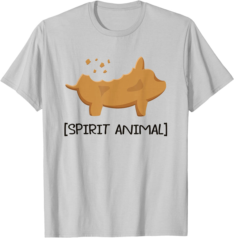 Marranito Gifts Mexican Gingerbread Pigs Marranito T-Shirt - Silver Grey
