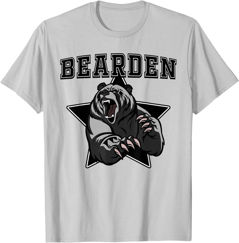 High School Team Spirit MVP Bearden Sports Bearden Bears High School Team Spirit T-Shirt - Silver Grey