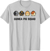 Funny Sarcastic Ironic Quotes & Sayings Cute Cavy Guinea Pig Rodent Team Squad T-Shirt - Silver Grey