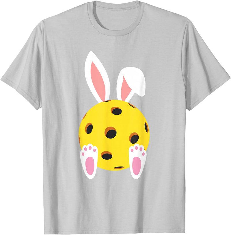 Cute Rabbit Lover Bunny Graphic T-Shirt (Black) in Silver Grey