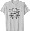 Flying Pig T Shirts Good Eye Baseball T-Shirt Humor Batter Team Sport Kids Bat T-Shirt - Silver Grey