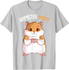 Women's Hamster Mom Hammy Girls T-Shirt - Silver Grey
