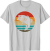 Fishing Accessories & Clothing Gifts Women Men Fish Retro Style Vintage T-Shirt - Silver Grey