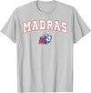 Official High School Fan Gear Madras High School White Buffalo T-Shirt - Silver Grey
