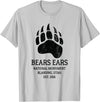 National Park Gifts Bears Ears National Monument Blanding Utah T-Shirt - Silver Grey