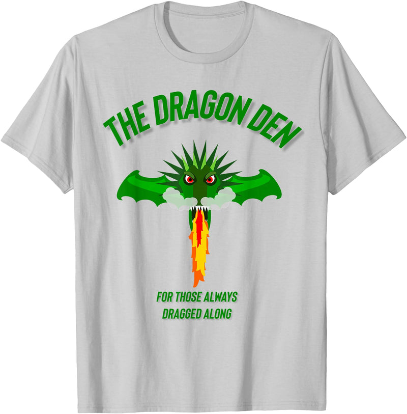 Cirillo and Son The dragon den younger sibling parents scouts T-Shirt - Silver Grey