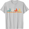 Retro Sea Lion Gifts Sea Lion T-Shirt - Silver Grey