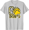 BEARS SPIRIT TEES CO School Spirit Go Bears Mascot Womens Youth Girls Kids T-Shirt - Silver Grey