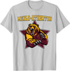 High School Team Spirit MVP Menlo-Atherton Sports Menlo-Atherton Bears High School Team Spirit T-Shirt - Silver Grey