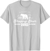 EHS Sleeping Bear Dunes Michigan National Park Souvenir T-Shirt - Silver Grey