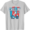 ICEE Bear Classic Sofa Chillin' Logo T-Shirt - Silver Grey