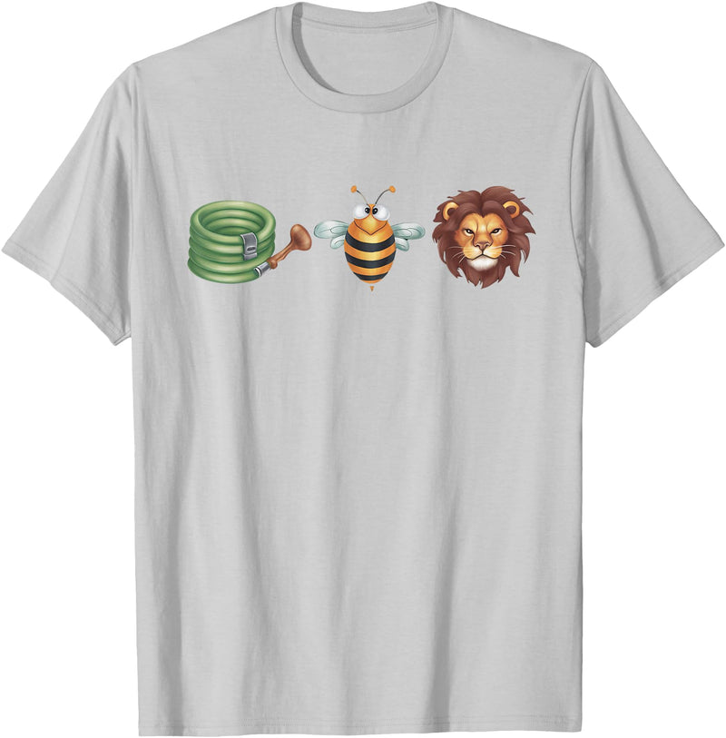 Hose Bee Lion Funny Meme Funny Ho's Be Lying Hose Bee Lion Funny Meme Hose Bee Lion T-Shirt - Silver Grey