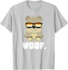 LGBT Bear Community Woof - CSD Bears Gay T-Shirt - Silver Grey