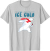 Coca-Cola Company Coca-Cola - Ice Cold Coke Bear T-Shirt - Silver Grey