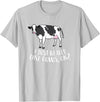Cute Cow Animal Gifts Cattle Cow Farmer Gift I Just Really Like Cows, Ok? T-Shirt - Silver Grey