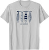 Clean Girl Aesthetic Shirts La Dolce Vita Shirt Sardine Tinned Fish Tshirt Clean Girl T-Shirt - Silver Grey