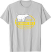 Port Stevens P.S.75 Design Canada Polar Bear Ontario Hudson Bay T-Shirt - Silver Grey
