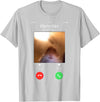 dank Meme Hamster Staring Front Camera Hamster Calling T-Shirt - Silver Grey