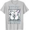 Sleep Rabbit, Official Sleepshirt, Nightshirt & Sleeping T-Shirt in Silver Grey