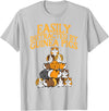 Guinea Pig Shirts For Men Women Kids Gift Easily Distracted by Guinea Pigs Funny Cavy Men Women Kids T-Shirt - Silver Grey