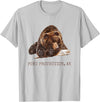 Port Protection Alaska Wild Grizzly Bear Nature Port Protection Brown Grizzly Bear In Snow Alaska Pacific NW T-Shirt - Silver Grey