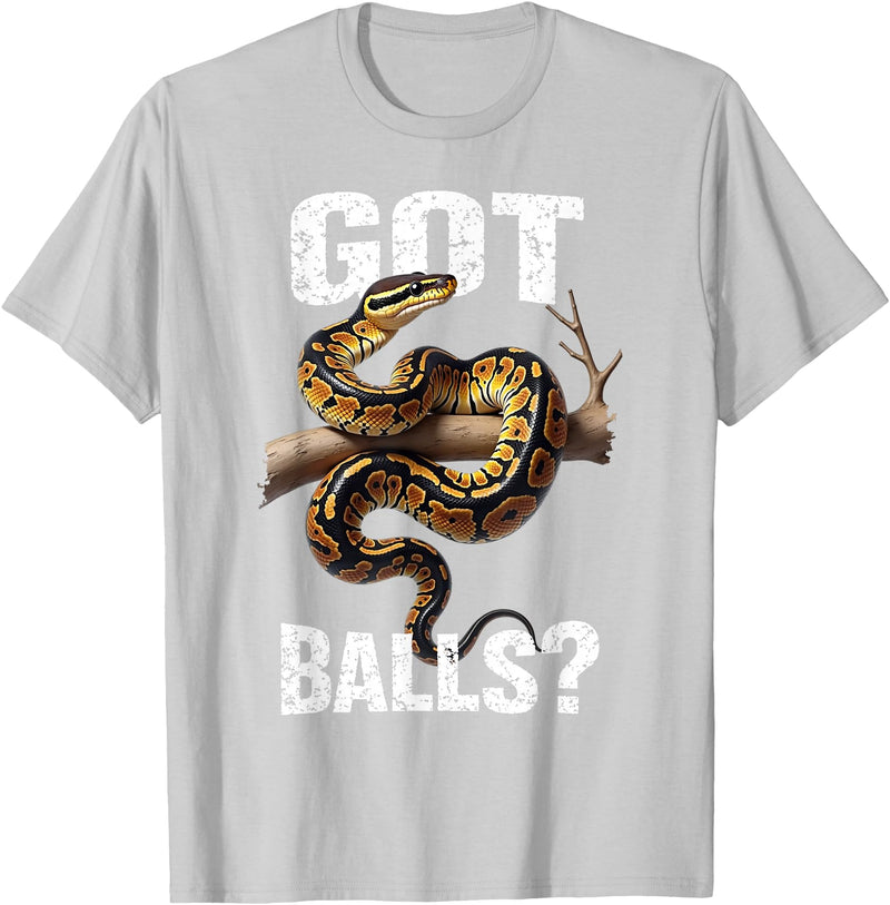 Royal Ball Python Supplies Snake Owner Herpetology Funny Ball Python Lover Balls Reptile Keeper Snake Owners T-Shirt -