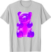 Urban Empyre Purple Gummy Bear T-Shirt - Silver Grey