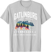 Gatlinburg Family Vacation Tees Family Vacation Mountains Gatlinburg Tennessee Bear Souvenir T-Shirt - Silver Grey