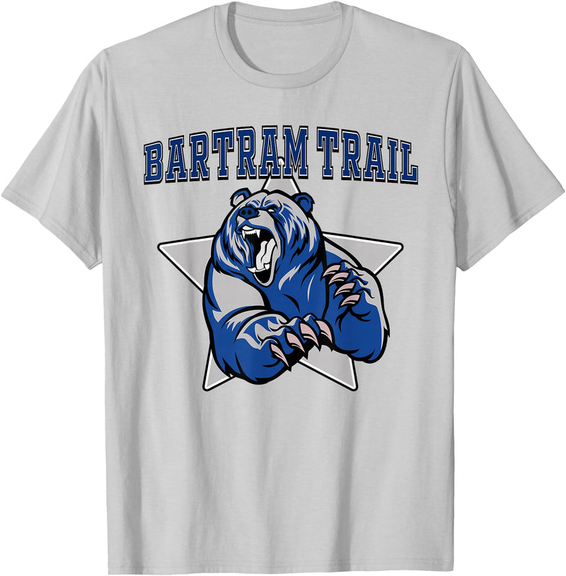 High School Team Spirit MVP Bartram Trail Sports Bartram Trail Bears High School Team Spirit T-Shirt - Silver Grey