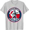 Greenland Lover Stuff Greenland Defense Front Polar Bear Greenland is not for Sale T-Shirt - Silver Grey