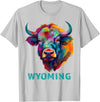 Love Wyoming Accessories, Apparel and Home Decor Wyoming American Bison Lover Buffalo for Men Women Souvenir T-Shirt -