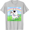 Happy Hamster Meme T-Shirt - Silver Grey