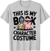 Book Character Fun Costumes This is My Book Character Costume Penguin Pig T-Shirt - Silver Grey