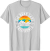 Vintage Style Big Bear Lake Retro 70s 80s Big Bear Lake California CA T-Shirt - Silver Grey