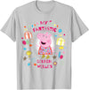 Peppa Pig Golden Wellies T-Shirt - Silver Grey
